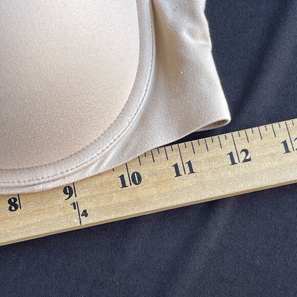 Aerie Sunnie Demi Push Up Bra 34C Nude Adjustable Underwire - Picture 10 of 10